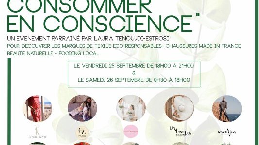 "Consommer en conscience" : deux jours pour devenir plus écoresponsable !