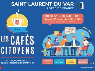 Saint-Laurent-du-Var : lancement des " Cafés Citoyens" pour renforcer le dialogue entre habitants et élus