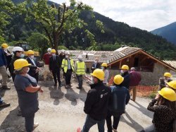 Saint-Martin-Vésubie : le chantier "Pure montagne Resort" avance !