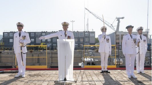  Damien Tocquer, patron du patrouilleur de haute-mer Commandant Bouan