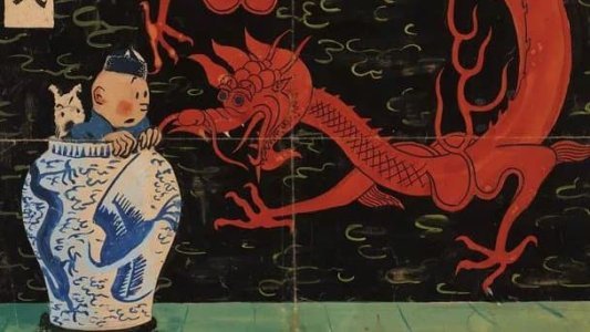 La vente du mois chez Artcurial : Le Lotus Bleu par Hergé