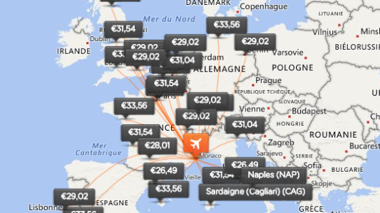 Nice : easyjet annonce 2 nouvelles destinations : FARO et ZURICH