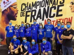 L'Olympic Nice Natation remporte 12 médailles aux Championnats de France de Natation à Saint-Raphaël
