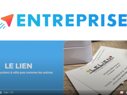 LeLien : Des coursiers à vélo pas comme les autres !