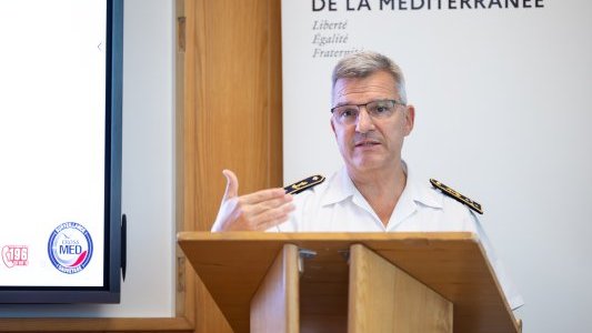  Le préfet maritime a dressé le bilan de la saison estivale en Méditerranée