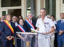 Laurent Hermann, nouveau préfet maritime, détaille sa feuille de route