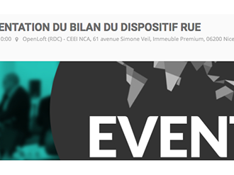 Présentation du bilan du dispositif RUE au service des entreprises