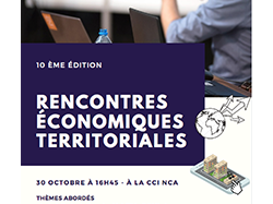 10èmes Rencontres Economiques Territoriales le 30 octobre
