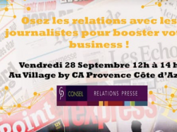 Atelier Village By CA : Osez les relations avec les journalistes pour booster votre business