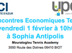 8èmes Rencontres Economiques Territoriales le vendredi 1 février à Sophia Antipolis