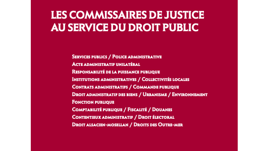 Les commissaires de justice au service du droit public : un guide pour accompagner les collectivités territoriales