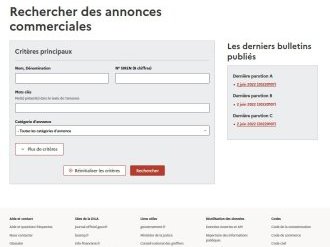 Modernisation des sites BODACC.fr, BOAMP.fr et Journal-officiel.gouv.fr : vers un accès simplifié aux données économiques 