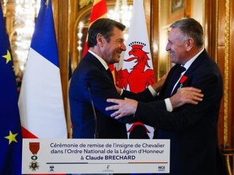 Claude Bréchard fait Chevalier de la Légion d'Honneur