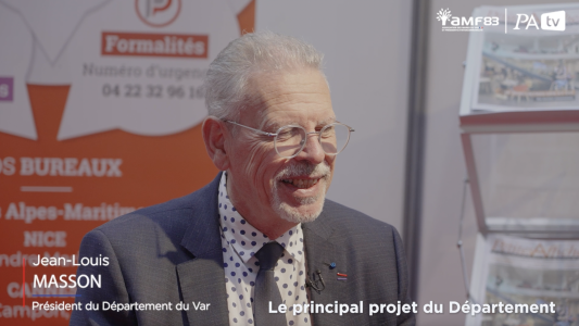 Salon des Maires du Var : Entretien avec Jean-Louis Masson, président du Conseil départemental du Var