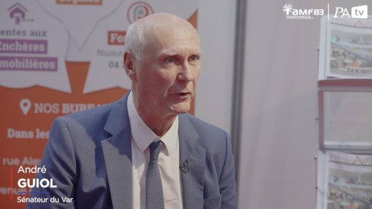 Salon des Maires du Var : Entretien avec André Guiol Sénateur du Var