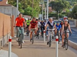 Au Pradet, à peine inaugurée, la voie partagée jusqu'à La Garonne déjà plébiscitée !