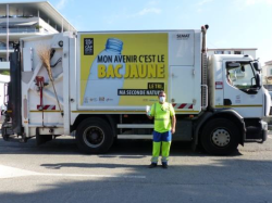 Pour s'hydrater sans polluer, la CAPL distribue des gourdes réutilisables à ses agents