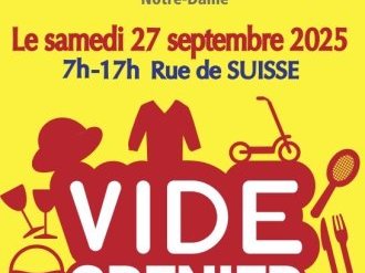 L'association Nice Cœur Notre-Dame organise un grand vide-grenier convivial le 27 septembre