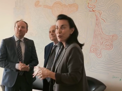 À Menton, Alexandra Masson pose les bases d'un dialogue renforcé avec Vintimille