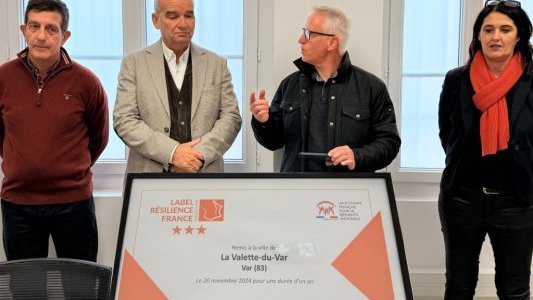 À La Valette-du-Var, une résilience exemplaire récompensée à Paris