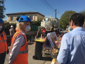 Cannes La Bocca : Nouvelles opérations de curage des vallons pour lutter contre les inondations et sécuriser le quartier du Devens 
