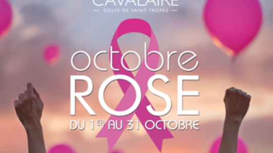 Octobre rose, un mois pour en parler à Cavalaire, une vie pour se battre !