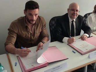Hugo Lloris est le nouveau parrain de la Fondation Lenval