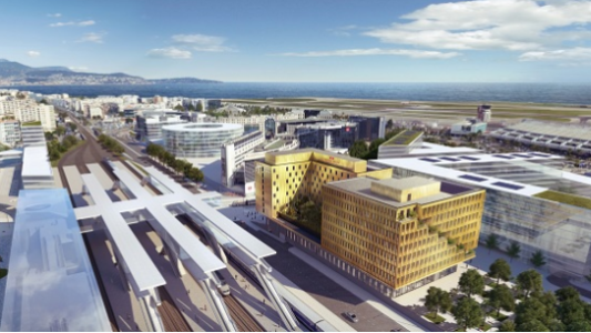 Unity, projet de 20000 m² au coeur de Nice Grand Arénas, présenté au Simi par Nacarat