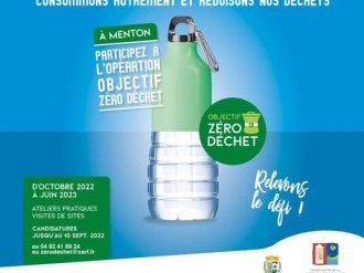 Menton recherche 30 foyers pour tenter l'aventure "Opération Zéro déchet"