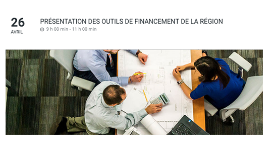 CEEI : Présentation des outils de financement de la Région Sud PACA
