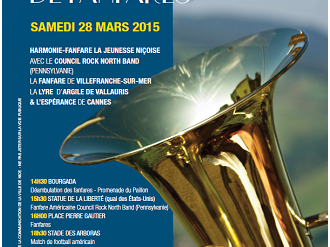 Festival franco-américain de Fanfares : 200 musiciens arrivent à Nice… en fanfare !