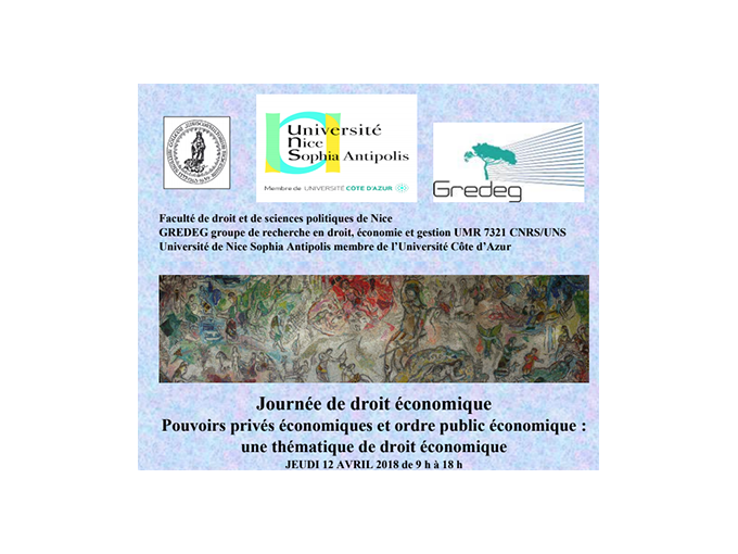 Journée de droit économiq