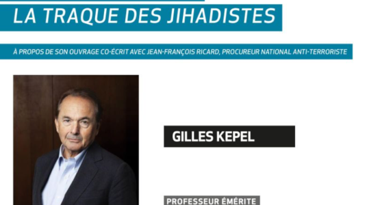 Gilles Kepel invité par le CERDACFF pour une matinée consacrée à l'anti-terrorisme 