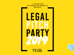 L'Incubateur du Barreau de Marseille organise sa deuxième legal pitch party le 19 juin !