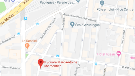 La Paierie départementale des Alpes Maritimes s'installe 8 Square Marc Antoine Charpentier à Nice