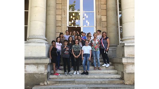 Les écoliers de Levens ont visité l'Assemblée nationale !