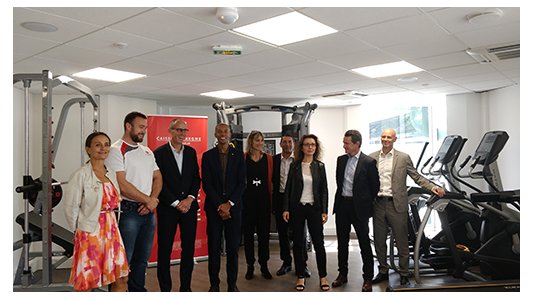 Caisse d'Epargne Côte d'Azur : la banque, c'est un métier sportif !