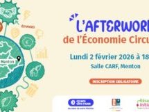 Menton : afterwork dédié aux opportunités de l'économie circulaire pour les entreprises le 2 février