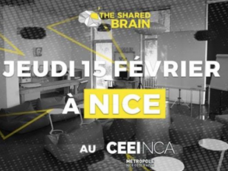 The Shared Brain au CEEI NCA, seconde édition le 15 février !