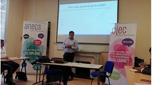 Réunion CJEC/ANECS : Pour Adrian Borbély médiateur : " Dans l'entreprise, le conflit est partout !"