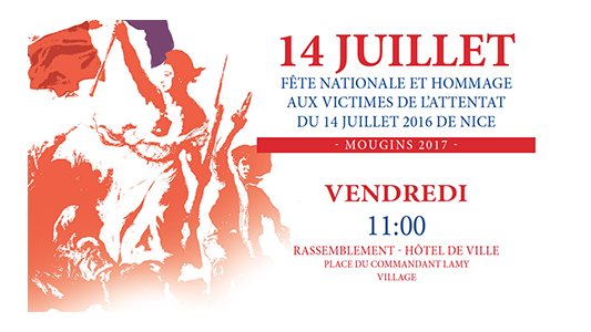 14-Juillet : Nice dans le cœur des Mouginois