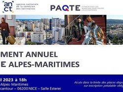 Evénement annuel du PAQTE dans les Alpes-Maritimes le 3 avril