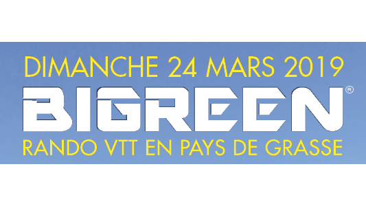 Dimanche 24 mars, le Bigreen Rando VTT revient dans le Pays de Grasse
