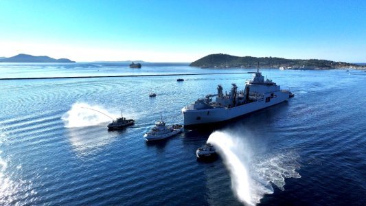 Le BRF Jacques Stosskopf, deuxième unité d'une série de 4 navires
