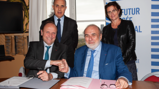 La Fondation Malongo, partenaire du muse ?e national de la Marine dans le cadre de la re ?novation du muse ?e