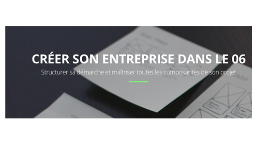 Accompagnement IRCE : « Créer son entreprise dans les Alpes-Maritimes »