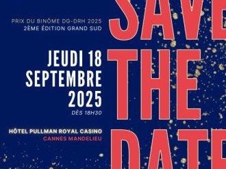 Le MEDEF Sud et l'ANDRH organisent une soirée d'exception le 18 septembre