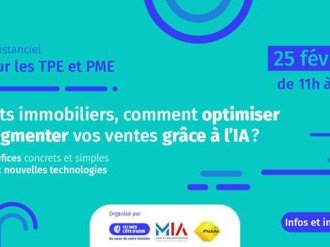 Webinaire distantiel : Agents immobiliers, découvrez comment l'IA transforme votre métier
