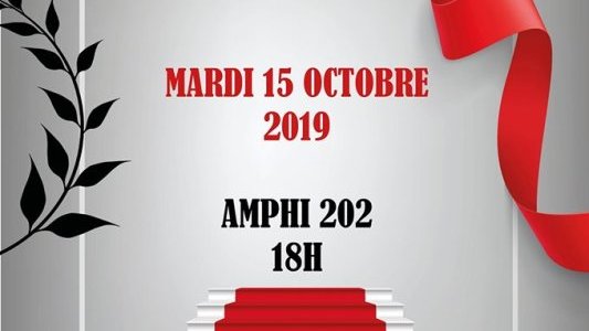Rentrée solennelle 2019 de la Faculté de Droit de Nice le 15 octobre