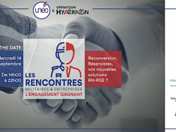 « Les Rencontres Militaires & entreprises, l'engagement gagnant" le 14 septembre au Village by CA de Sophia